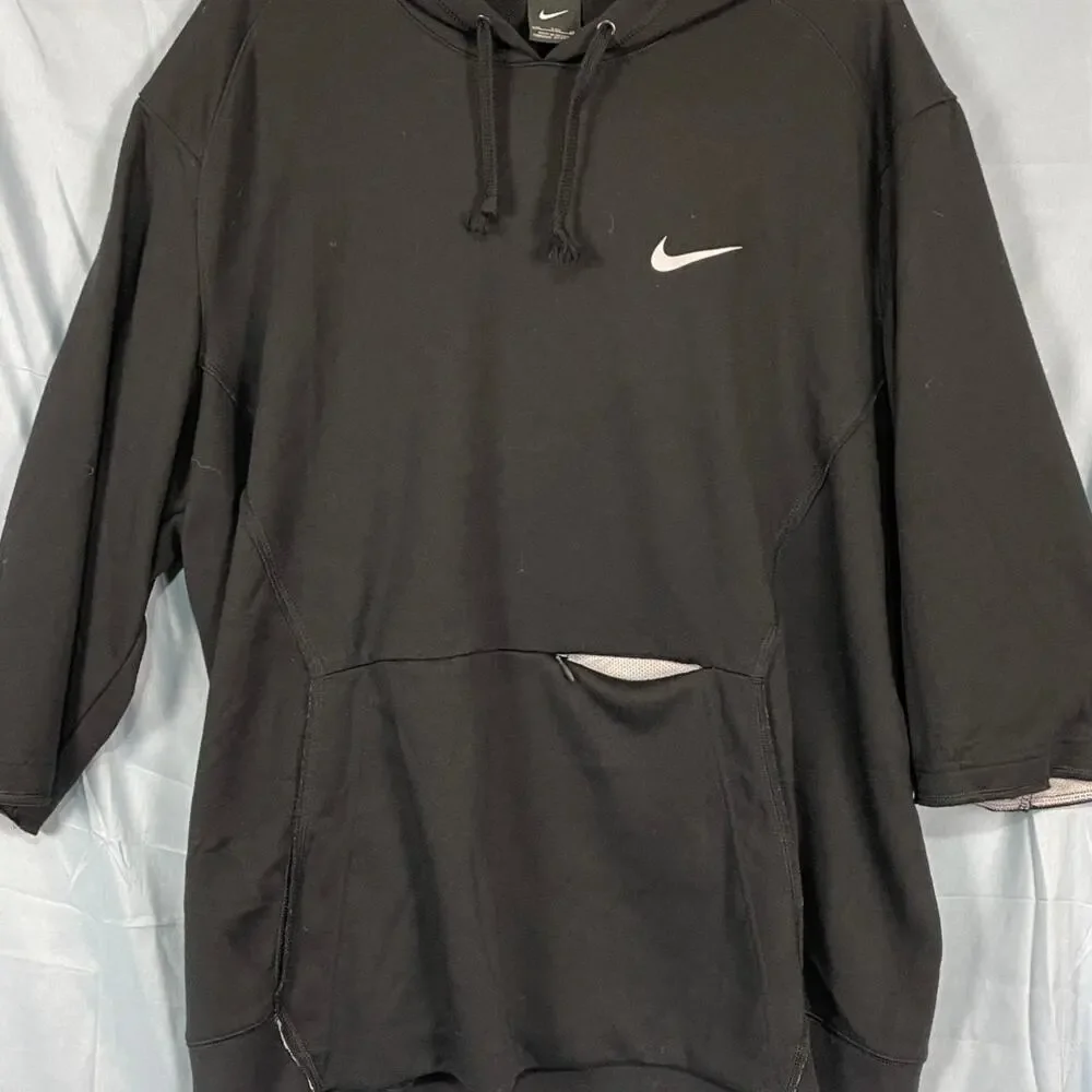 Nike 1/2 sleeve Men's hoodie  Size XXL